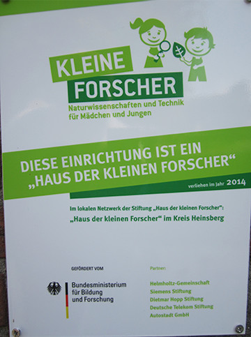 Haus der kleinen Forscher